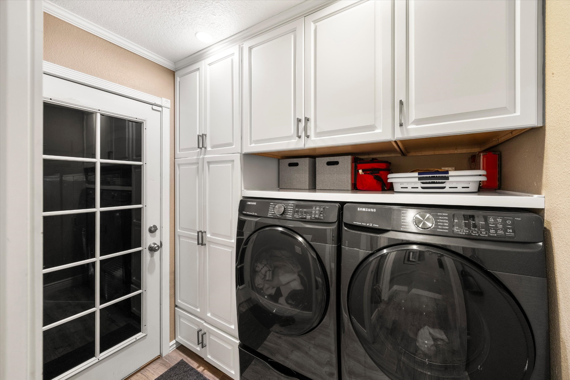Custom laundry and pantry at 6551 Westmont Avenue